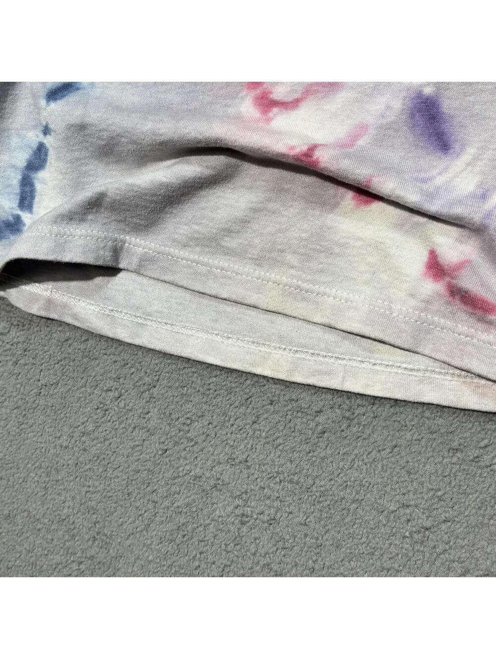 Vintage 90s Tie Dye T-Shirt Mens Large Single Stitch Hippie Boho Beach USA - Picture 7 of 7